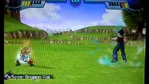 DBZ Infinite World - Goku GT vs Vegeta GT