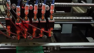 Six nozzle head INVSMT-61P with 5000 CPH speed. Made in India.