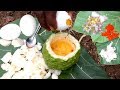 Omelette in Guava | Eggs Cooking In Taiwan Guava In My Village Life in Nature Wild Survival Cooking