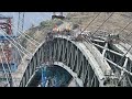 Indian Railways completes the Arch of the Strategic Chenab Bridge, World's highest Rail Arch Bridge