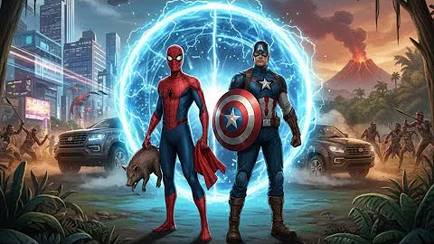 Marvel Hulk and Superman vs Galactus | The Battle Beyond Earth