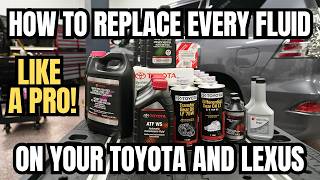 Everything You Need To Know About Toyota Fluid Replacement
