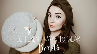 How To Wear Berets  5 Different Styles | Vintage Hairstyles