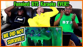 FUNNIEST BTS KARAOKE EVER!! | BTS 'Map of the Song : 7' REACTION - Our FIRST BTS Festa!!