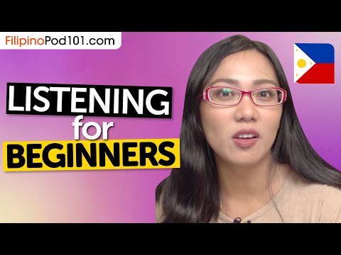 Listening Practice for Filipino Beginners