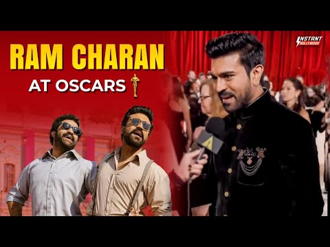 Ram Charan At The Oscars 2023 Talking About RRR