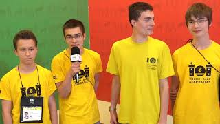 IOI 2019: Team interview - France