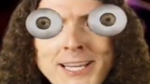 Weird Al Yankovic - The Brain Song but every repeated word loops back to it