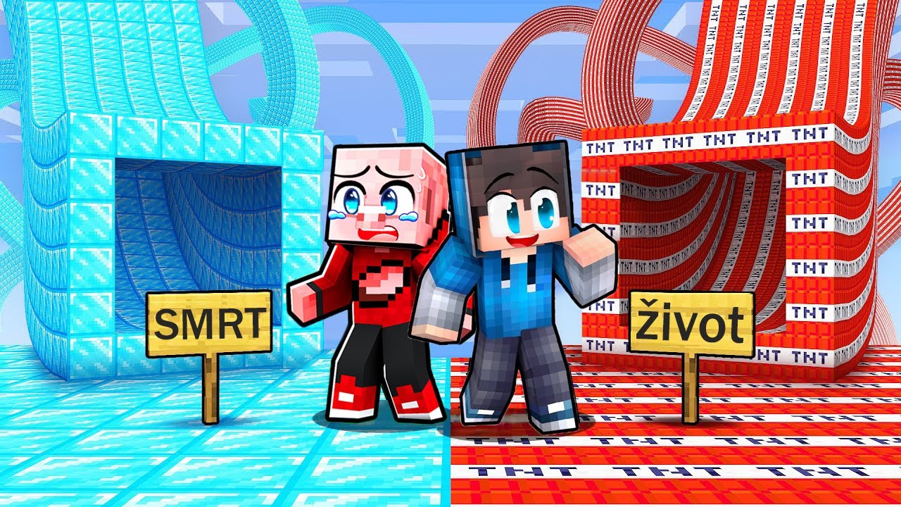 Majty si vybral ŠPATNÝ TUNEL v Minecraftu!