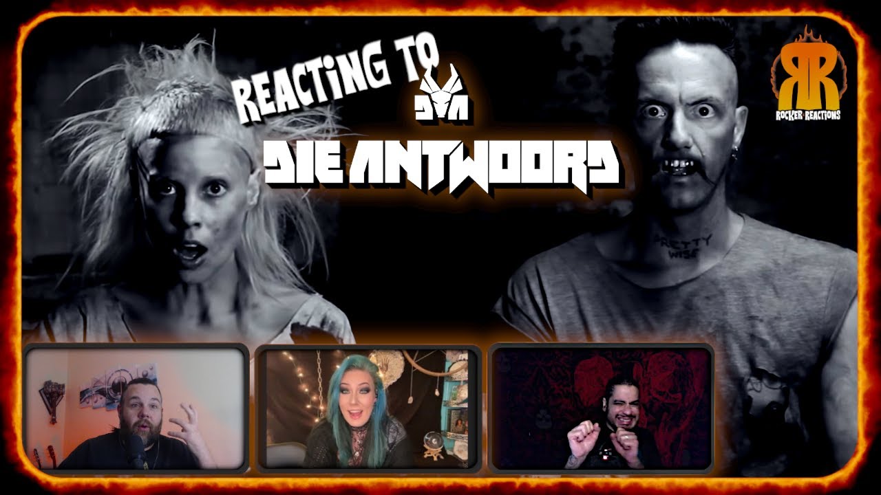 Reacting To Die Antwoord - I Fink U Freeky | ft. Chrystal James | Rocker Reactions | ALHSY!