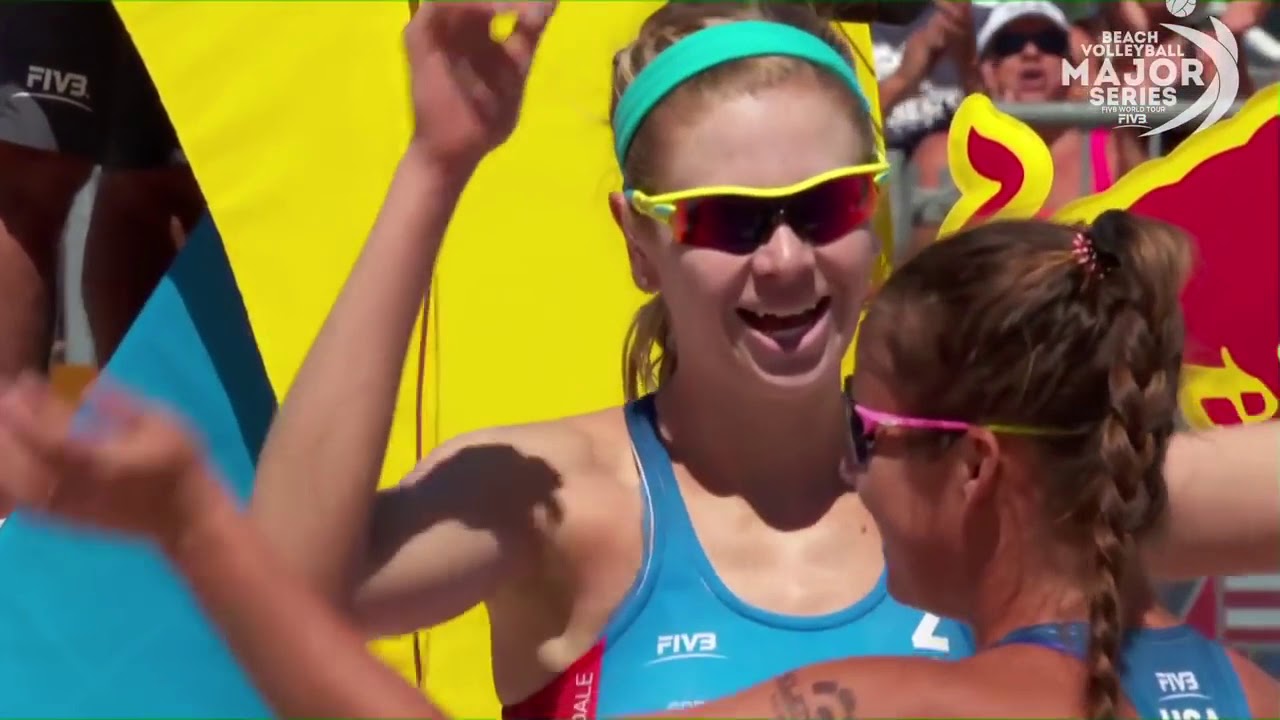 Beachvolleyball Women Semi Final 2 Major Fort Lauderdale 2018 YouTube
