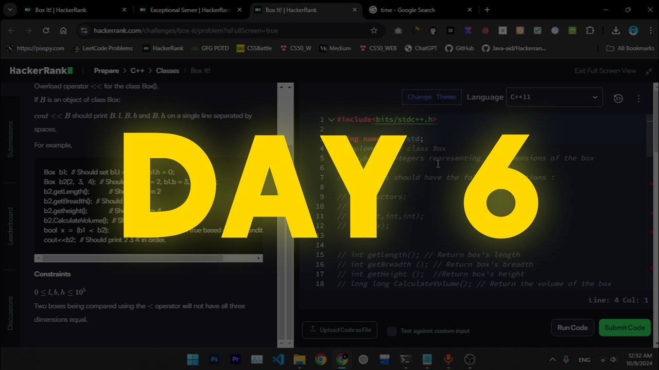 Everyday programming until I become expert | DAY 006 - YouTube