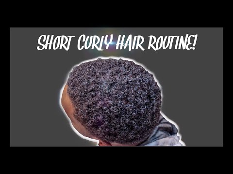 very-short-hair-curly-hair-routine-for-black-men/-women!