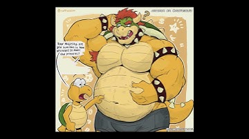 Bowser Gets Fat | Super Mario Comic Dub #shorts