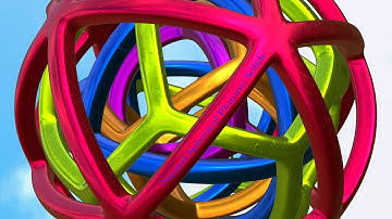 Nested Spherical Platonic Solids