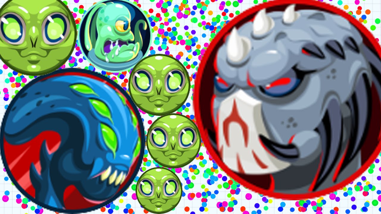 Agar.io NEW Alien Skins ArcadeGo Clan Dominating All The Server Agar.io ...