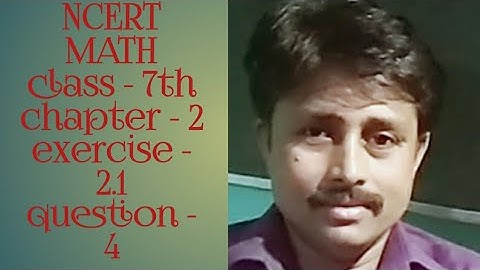 Ncert Maths Solutions Class 7 Chapter |Exercise 2.1 Fractions and Decimal question no 4 in hindi |