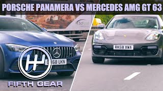 Porsche Panamera Vs Mercedes Amg Gt 63 | Fifth Gear - Youtube