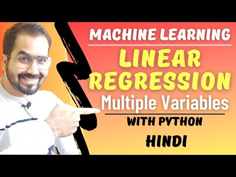Linear Regression Multiple Variables Explained with Python in Hindi l ...