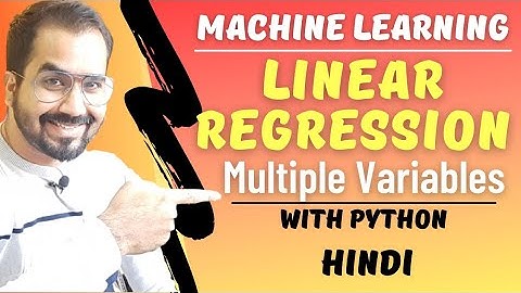 Linear Regression Multiple Variables Explained with Python in Hindi l Machine Learning Course