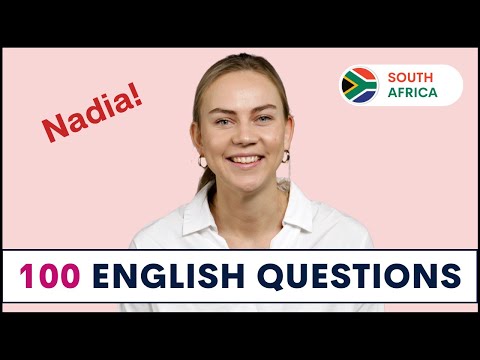 100 Common English Questions with Nadia | How to Ask and Answer English Questions
