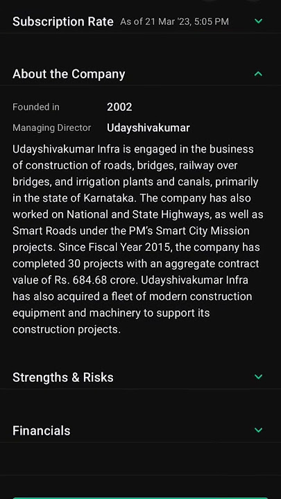 Udayshivakumar Infra Ipo Apply Or Not | Complete Info #ipo
