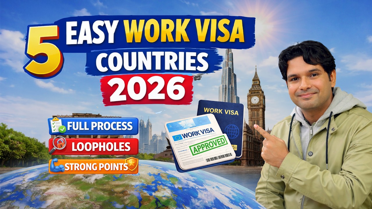 5 Easy Work Visa Countries for September 2026.