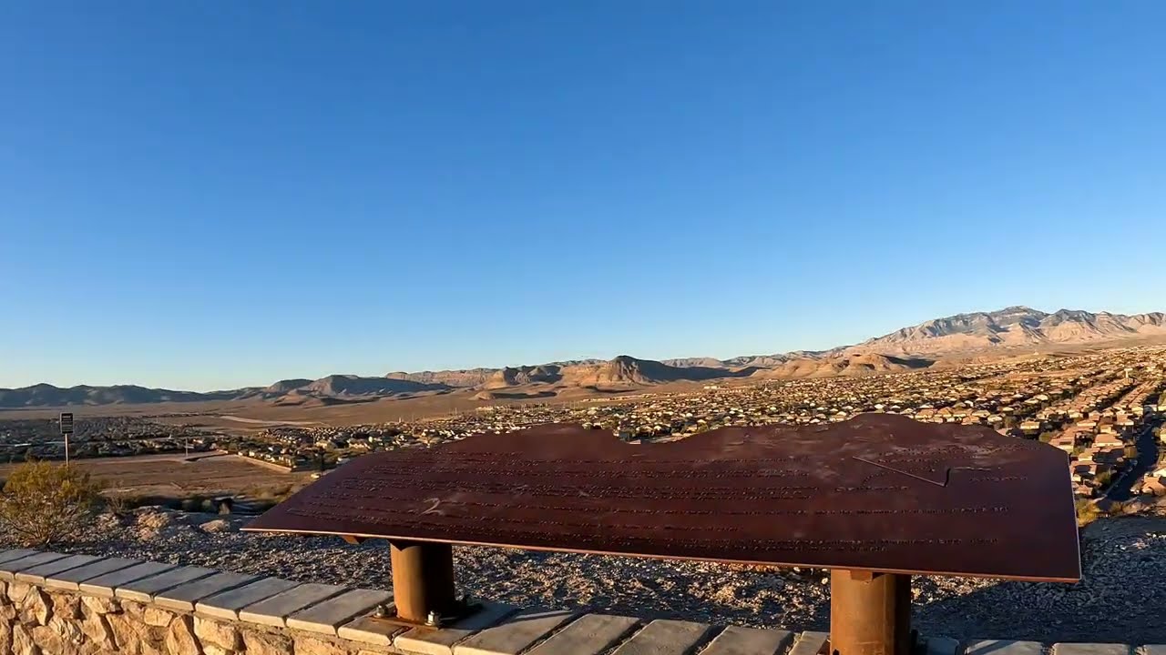 Exploration Peak Trail  Exploration Peak Park  Las Vegas Parks - YouTube