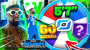 WHEEL OF WORST BUILDS in NBA 2K21... (Bad Idea) *IMPOSSIBLE* TRYING TO WIN 3v3 EVENT w/ POWER DF!!