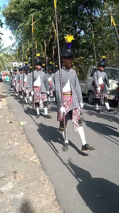 Kompaknya para prajurit bregodo #karnaval #kirabbudaya