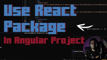 Use React Component Inside Angular Project
