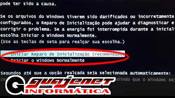 Como faço para iniciar o Windows normalmente?