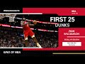 Zion Williamson First 25 Dunks of 2022-23 NBA Regular Season