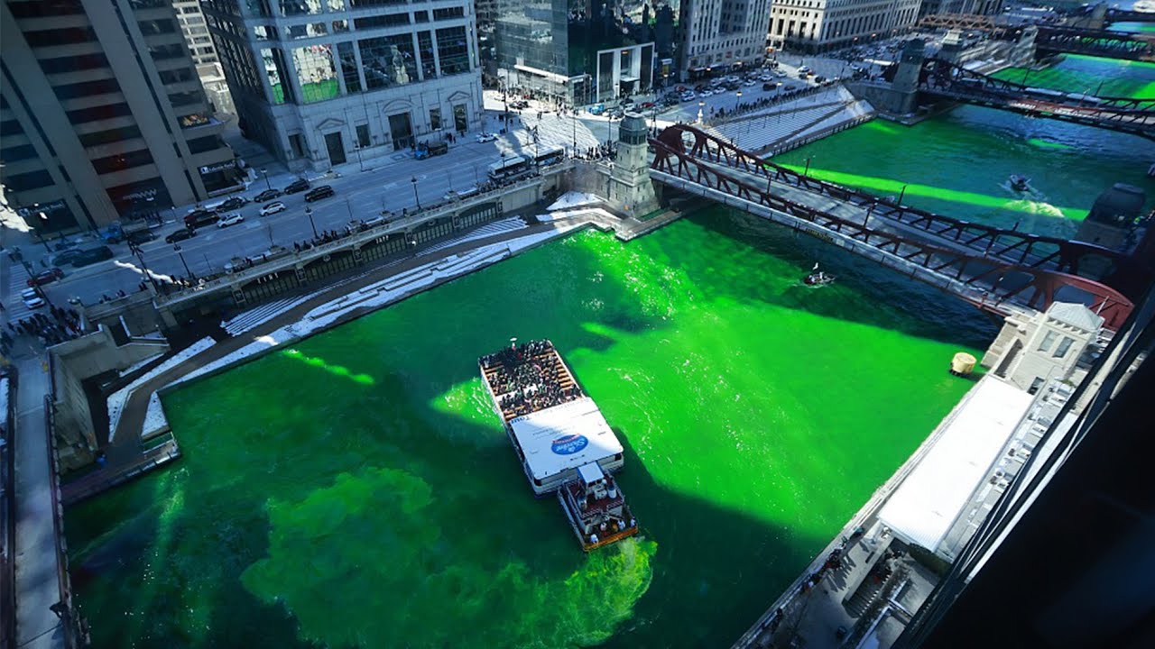 Watch: Chicago River Turns Green for St. Patrick's Day. Know The