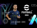eFootball 24 Ppsspp | Original Version | Update Transfer 24/25 | New Faces,Texture & New Long Camera