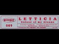 Letticia - Colour Of My Dreams (Jan Den Haag Vs  Mr  Phillips Mix) 2001