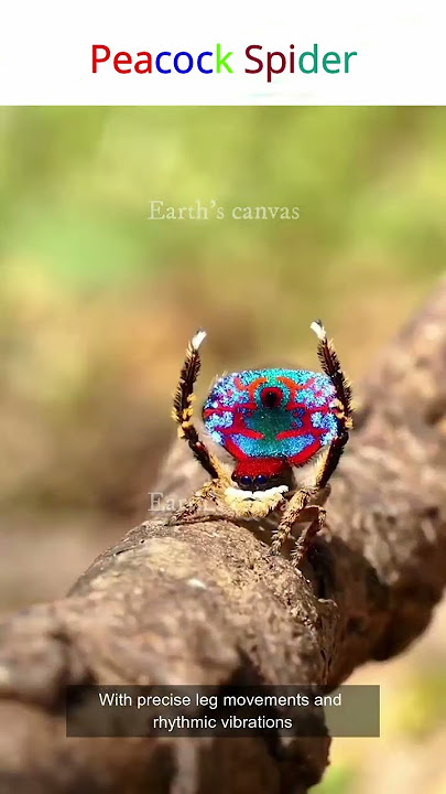 Peacock spider/ Dancing spider
