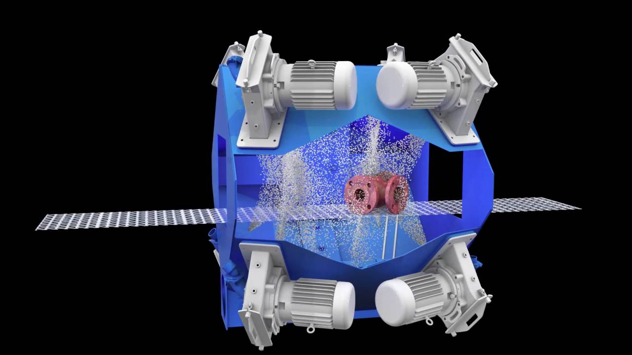 Wheelabrator MeshBlast Shot Blast Machines