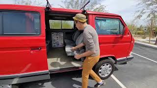 VW Vanagon Carat Interior Details