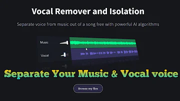 How To Separate Your Music and Vocal in Free Vocal Remover