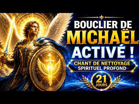 BOUCLIER DE MICHAËL ACTIVÉ ! 🛡️✨ Chant de Nettoyage Spirituel Profond (21 jours)