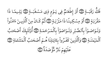 سورة البلد  ------سورة الشمس   القارئ  هزاع البلوشي