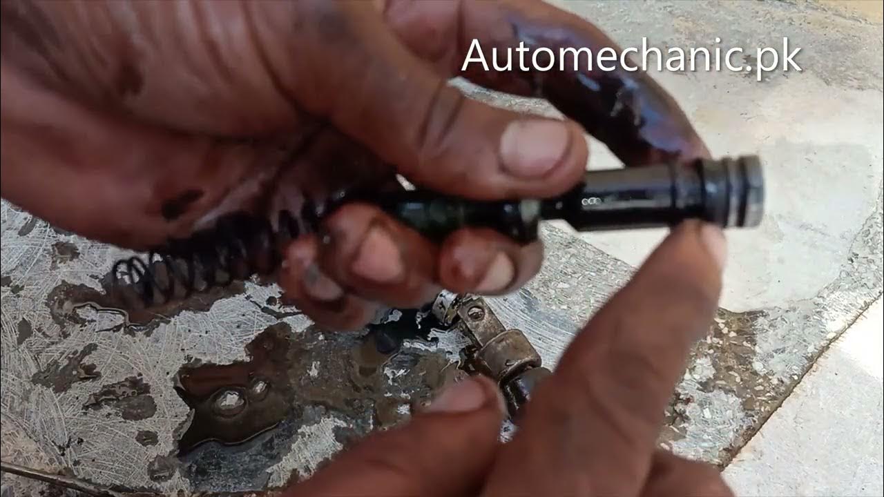 How To Fix Clutch Fluid Leak Clutch Fluid Leak Symptoms Urdu Hindi Tutorial YouTube