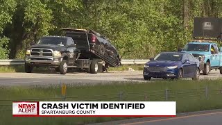 Victim identified in deadly Spartanburg County crash