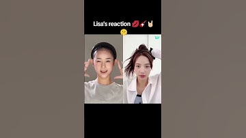 Thumbnail of lisa‘s reaction #kpop #rockstar