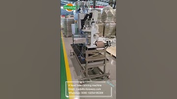 Automatic 4 head beer canning machine for sale