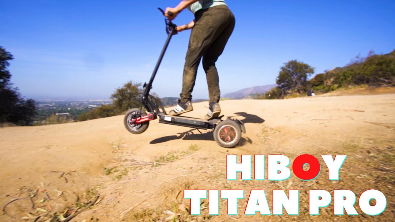 Hiboy TITAN PRO Electric Scooter Off Road Mountain E Scooter for Sale