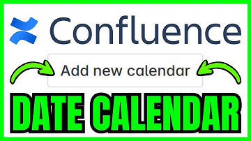 How To ADD Date Calendar On Confluence (QUICK & EASY) 2025