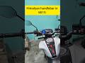 mt15 handle problem #bikeshorts #mt15modification #yamaha #shorts #viralshorts #new #mt15v4 #mt15v2