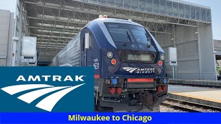 Amtrak Hiawatha Service #334 Full Ride From Milwaukee to Chicago Union Station [2-25-20]